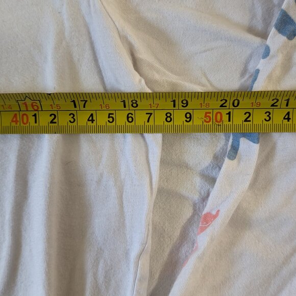 HOLLISTER CALIFORNIA WOMEN'S LONG SLEEVE PULL OVER SHIRT WHITE SIZE SMALL FLOWER - Picture 7 of 15